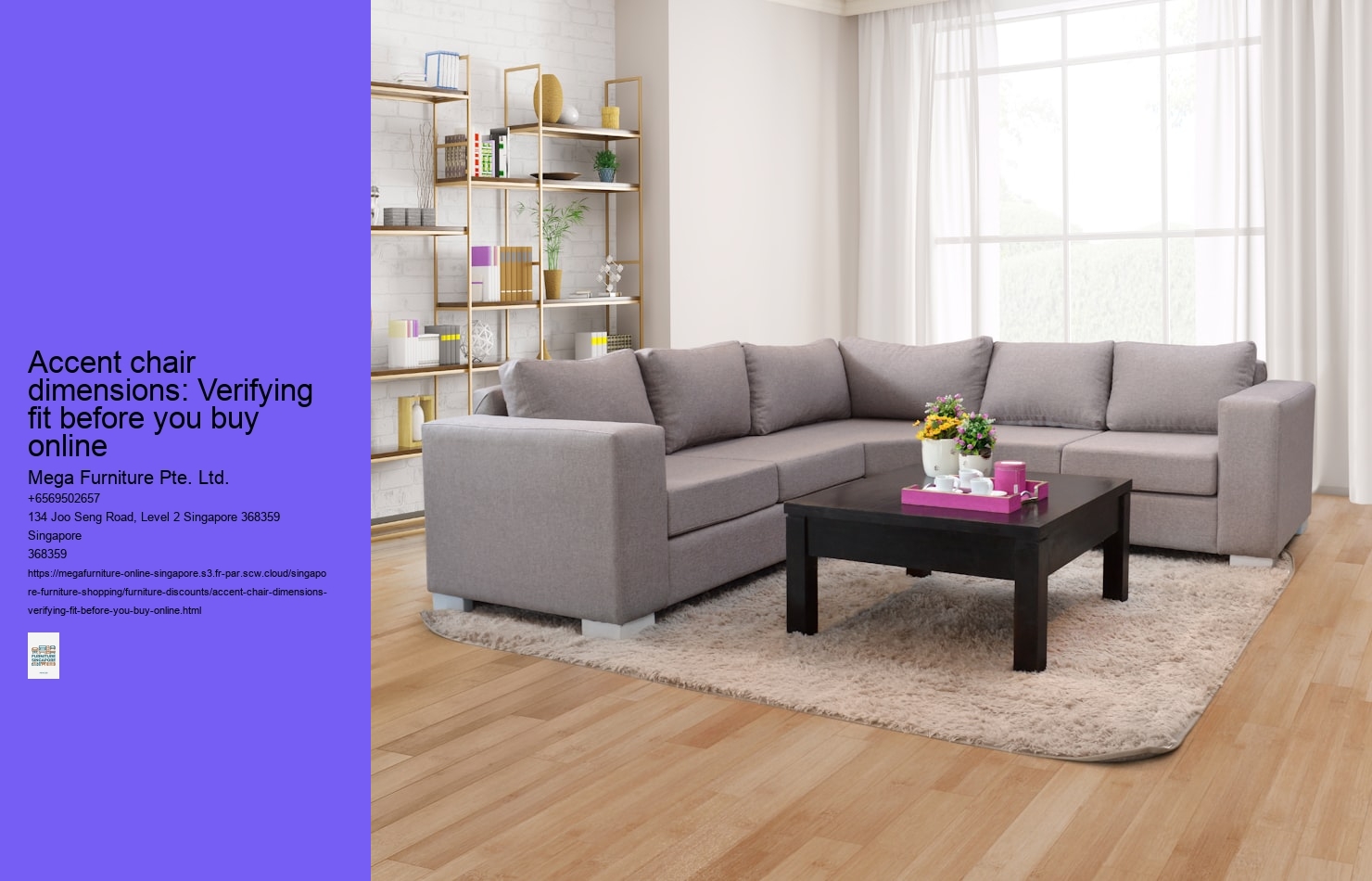 Accent chair dimensions: Verifying fit before you buy online