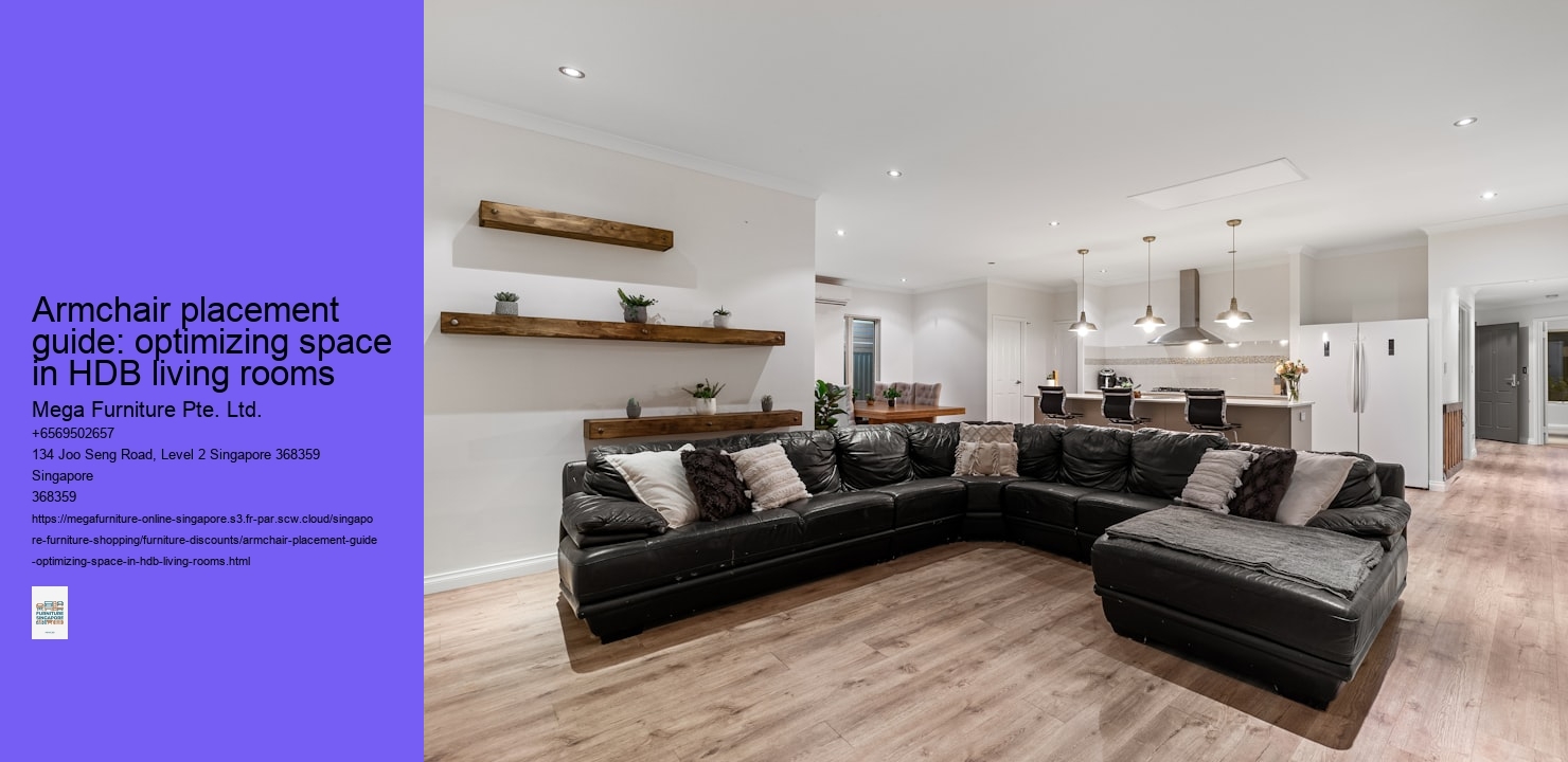 Armchair placement guide: optimizing space in HDB living rooms