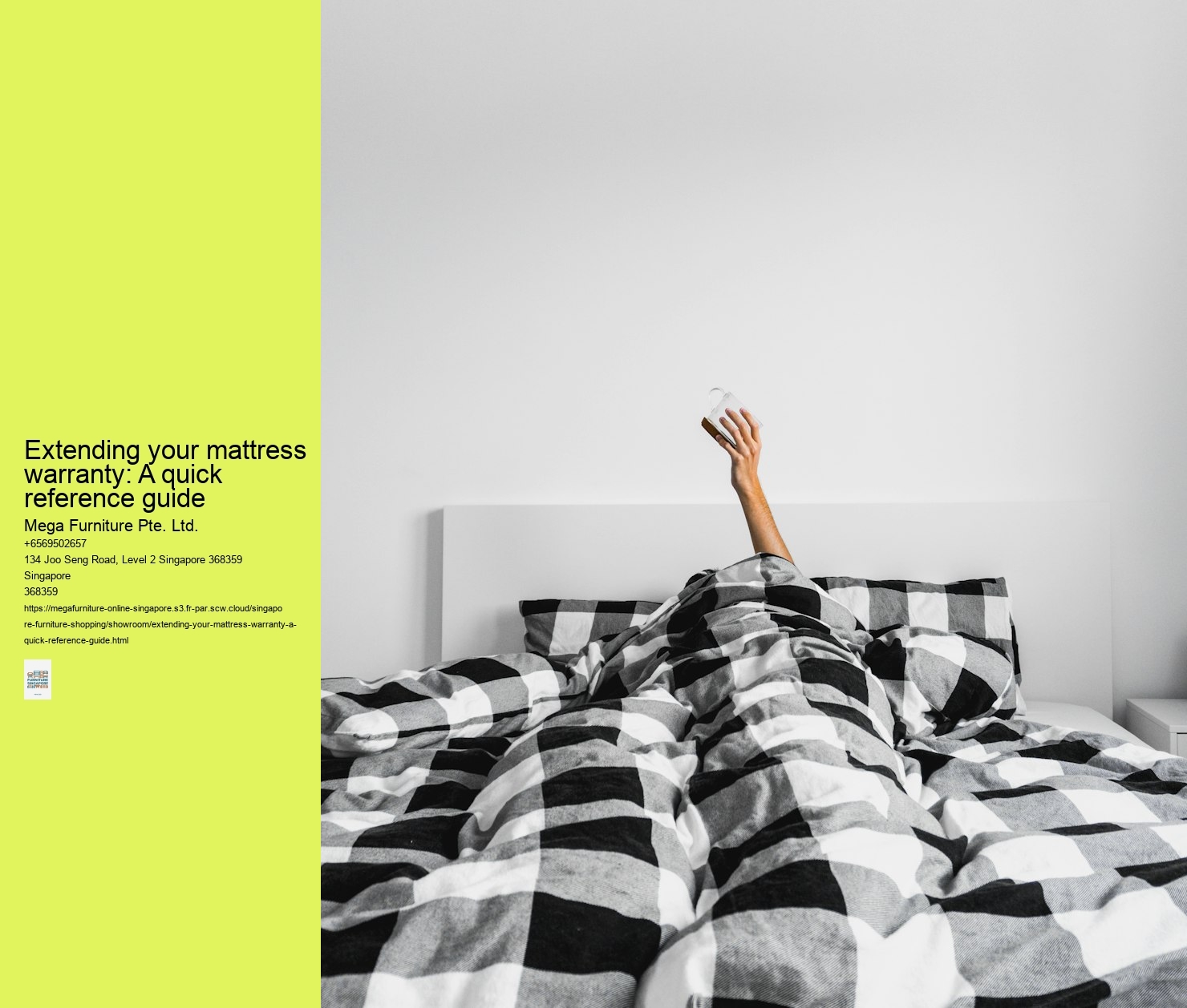 Extending your mattress warranty: A quick reference guide
