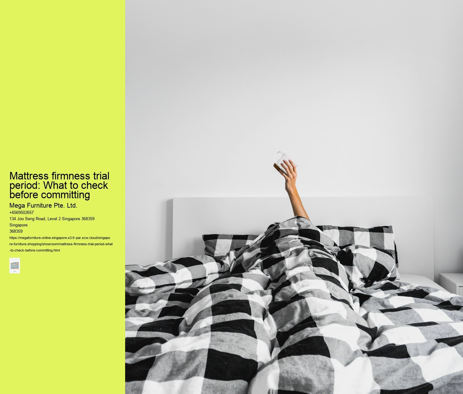 Mattress firmness trial period: What to check before committing
