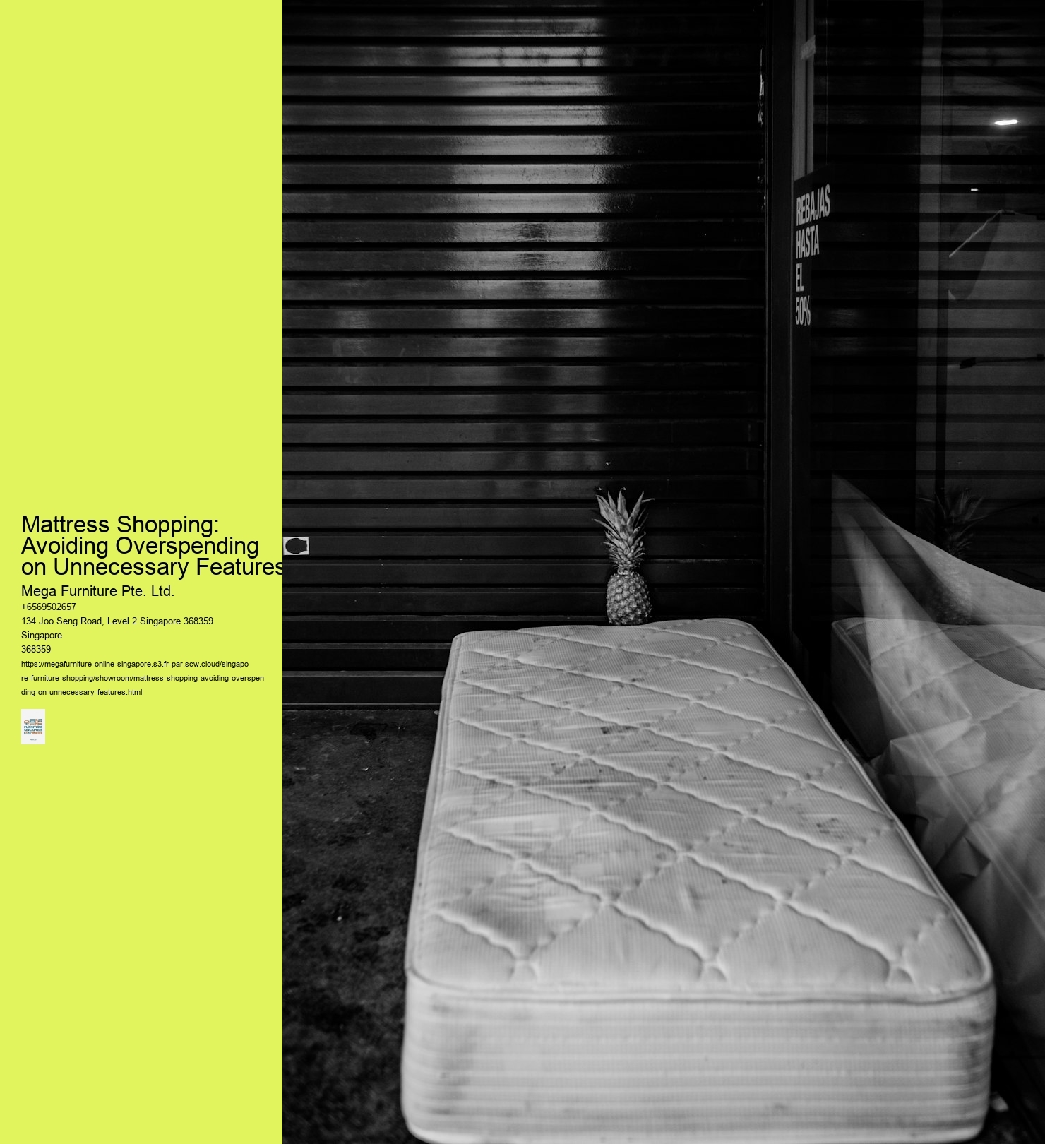 Mattress Shopping: Avoiding Overspending on Unnecessary Features